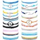 21 Pcs Beach Surfer Strand Wave Bracelet For Women Men Wax Wrap Rope Bracelet Anklet Set Adjustable Friendship Handcrafted Waterproof 21 Pcs Beach Surfer Strand Wave Bracelet For Women Men Wax Wrap Rope Bracelet Anklet Set Adjustable Friendship Handcrafted Waterproof